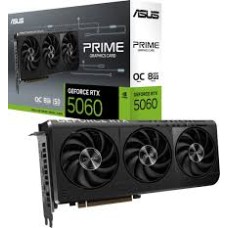Видеокарта ASUS GeForce PRIME-RTX5060-O8G, 8GB GDDR7 128-bit 1xHDMI 3xDP PRIME-RTX5060-O8G