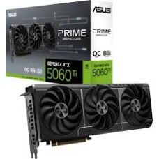 Видеокарта ASUS GeForce PRIME-RTX5060TI-O8G, 8GB GDDR7 128-bit 1xHDMI 3xDP PRIME-RTX5060TI-O8G