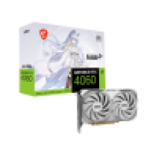 Видеокарта MSI GeForce RTX 4060 VENTUS 2X WHITE 8G OC, 8G GDDR6 128-bit HDMI 3xDP