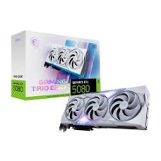 Видеокарта MSI GeForce RTX 5080 16G GAMING TRIO WHITE, 16Gb GDDR7 256-bit 1xHDMI 3xDP