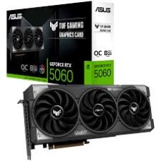 Видеокарта ASUS GeForce TUF GAMING RTX5060 OC Edition, 8GB GDDR7 HDMI 3xDP TUF-RTX5060-O8G-GAMING