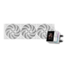 Водяное охлаждение для CPU PCCooler DS360 Display WH 115X/1200/1700/1851/AM4/AM5 Белый