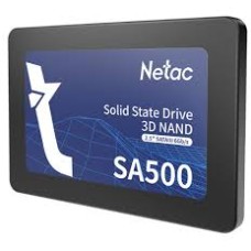 Твердотельный накопитель SSD 128Gb, SATA 6 Gb/s, Netac SA500, 2.5", 3D TLC, 500R/400W