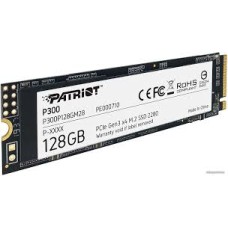 Твердотельный накопитель SSD 128 Gb M.2 PCIe Patriot P300 P300P128GM28 PCIe Gen3 x4