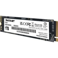 Твердотельный накопитель SSD 1Tb M.2 2280 Patriot P320 P320P1TBM28 PCIe Gen3 x4, R3000/W2200