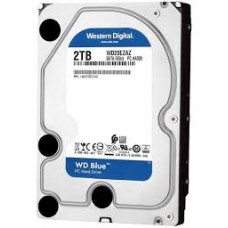 Жесткий диск HDD 2Tb Western Digital Blue SATA 6Gb/s 256Mb 5400rpm WD20EZAZ