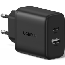 Зарядное устройство Ugreen X227 45302 20W PD Charger USB-C, USB-A