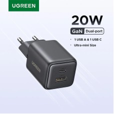 Зарядное устройство UGREEN X514 20W 1C1A GaN Fast Charger 65737