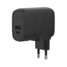 Зарядное устройство сетевое Belkin 25Вт USB-С PD, PowerBank 5000мАч, кабель USB-C > USB-C, 1м, черны