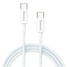 Кабель зарядки Huntkey HKCCC301204, USB-C to USB-C, 1.2M, 60W, DC 4.5V-20V/3A