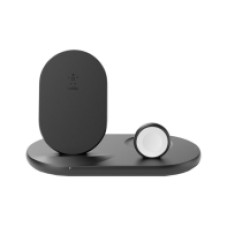 Зарядное устройство беспроводное Belkin 3в1 iPhone/Watch/AirPods, черный