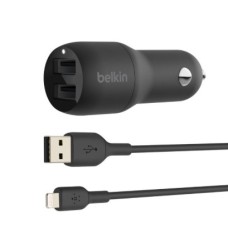 Автомобильное ЗУ Belkin Car Charger 24W Dual USB-A black