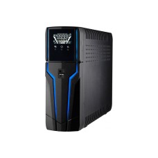 ИБП Astergo/Tower/Line interactiv/1 500 VА/900 W/Input Schuko/8хС13 (4хАКБ+4хСетевой фильтр)/LCD/Bluetooth/порты зарядки USB (5V 3A, Type C/USB A)