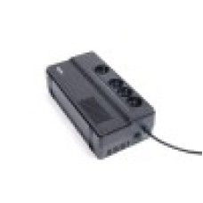 Источник бесперебойного питания, Schneider Electric, Easy UPS BVS1000I-GR, Линейно-интерактивный, Мощность 1000ВА/600Вт, Напольный, 230В, Вых: 4x Schuko, 1шт*9Ач, Чёрный