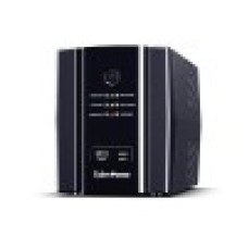 Источник бесперебойного питания, CyberPower, UT1500EG, Мощность 1500ВА/900Вт, UTG-серия, Линейно-интерактивный, Напольный, LED/RJ11/RJ45e/USB, AVR: 165-290В, АКБ 12В/7,5 Ач*2шт., Вых: 4xSchuko, Чёрный