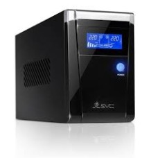 ИБП SVC V-800-F-LCD, AVR (165-275V), 800VA/480W, 12V/9Ah*1, 2xSchuko+1xC13