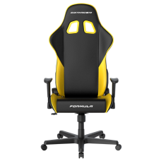 Игровое кресло DXRacer Formula GC/LFD23LTC/NY <искусственная кожа, BLACK YELLOW>