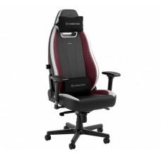 Игровое кресло Noblechairs LEGEND Black/White/Red <Экокожа, подлокотник 4D, газлифт 4>