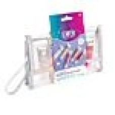 НАБОР БЛЕСКА ДЛЯ ГУБ MAKE IT REAL 3C4G LIP GLOSS SET: 1 КОСМЕТИЧКА, 5 БЛЕСКОВ ДЛЯ ГУБ.