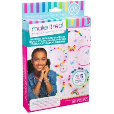 Набор для творчества Make It Real для изготовления браслетов Rainbow Treasure Bracelets
