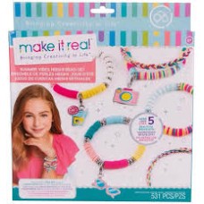 Набор для творчества Make It Real Создание браслетов Summer Vibes Heishi Bead Bracelets