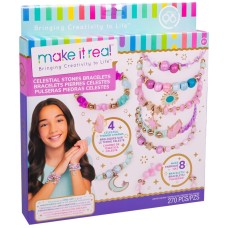 Набор для творчества Make It Real для изготовления браслетов Celestial Stones DIY bracelets