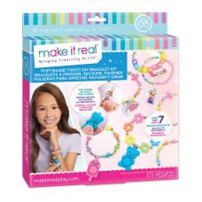 Make It Real Pop! Shake! Twist! DIY Bracelet Kit