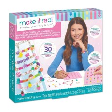 Make It Real Clay Charm DIY Jewelry Kit
