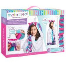 Набор для творчества Make It Real Накидка Единорог Unicorn Hoodie Blanket