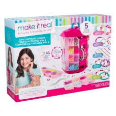 Набор для творчества Make It Real Создание браслетов 5-in-1 Activity Tower