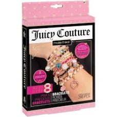 НАБОР ДЛЯ ТВОРЧЕСТВА MAKE IT REAL БРАСЛЕТЫ С БУСИНАМИ JUICY COUTURE PINK AND PRECIOUS BRACELETS
