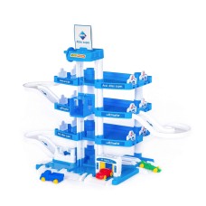 Полесье Паркинг "ARAL-2" 4-уровневый с автомобилями (в коробке)