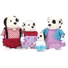 НАБОР ПЛАСТИКОВЫХ ФИГУРОК LI'L WOODZEEZ СЕМЬЯ СОБАК 6157M