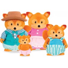 Набор фигурок Li`l Woodzeez Семья Лисичек