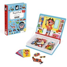 Магнитная книга Janod Наряды для мальчика J02719