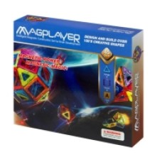 Конструктор Magplayer магнитный набор 45 эл.