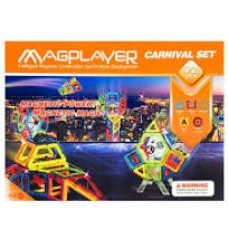 Конструктор Magplayer магнитный набор 72 эл.