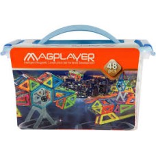 Конструктор Magplayer магнитный набор бокс 48эл