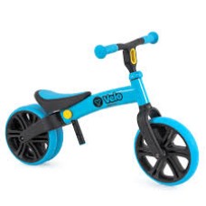 БЕГОВЕЛ YVOLUTION YVELO JUNIOR BALANCE BIKE 2018 REFRESH BLUE 4L/13L CL 2PK