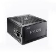 Блок питания, XPG, Pylon, PYLON650B-BKCEU, 650W, ATX, Bronze, APFC, 20+4 pin, 4+4 pin, 8pin, 8*Sata, 3*Molex, 4*PCI-E 6+2 pin, Non-modular, Вентилятор 12 см, Чёрный