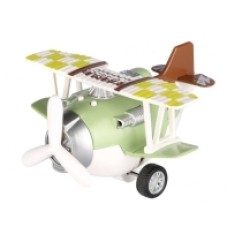Самолет металический инерционный Same Toy Aircraft зеленый SY8016AUt-2