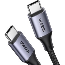 Кабель UGREEN US535 USB-C/USB-C Cable 240W Aluminum 2m (Space Gray) 90440