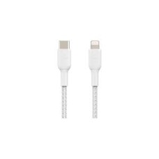 Кабель Belkin USB-A - Lightning, BRAIDED, 1m, white