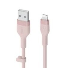Кабель Belkin USB-A - Lightning BRAIDED SILICONE 1m Pink