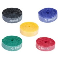 Фиксатор кабеля ORICO CBT-5S <1M-стрипы на липучках, ширина 1,5см, 5 цветов>V2