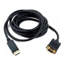 Кабель DisplayPort->VGA Cablexpert CCP-DPM-VGAM-10, 20M/15M, экран, 3м, черный, пакет