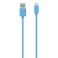 КАБЕЛЬ USB 2.0 (AM/MICROB) BELKIN MIXIT 2М СИНИЙ