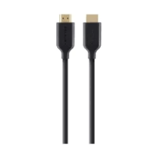 КАБЕЛЬ BELKIN HDMI (AM/AM) HIGH SPEED W/ETHERNET 5М, ЧЕРНЫЙ ЗОЛОТОЙ