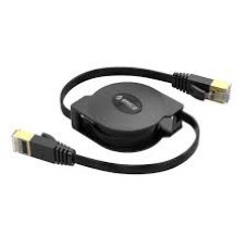 Кабель-Ethernet ORICO с выдвижным типом ленты PUG-LGC6-20-BK-BP <2M, гигабитный>
