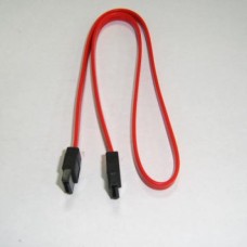 Кабель SATA Cable 1:1, 6 inches (информационный) красный 0.4m